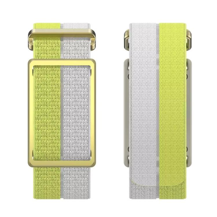 For Polar Loop xDfind Metal Square Buckle Feather Yarn Breathable Nylon Loop Watch Band, S Wrist Circumference 135–170 mm