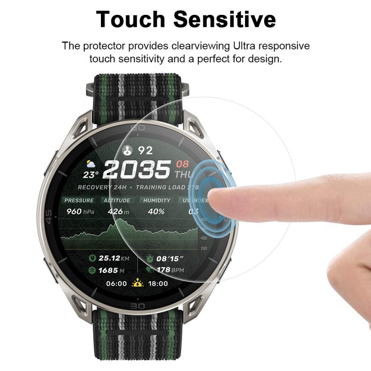 5pcs xDfind Soft Hydrogel Film Full Cover Front Protector, For Amazfit Cheetah 2 Ultra