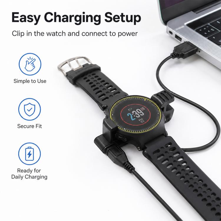 xDfind USB Smart Watch Charger, For Garmin Forerunner 225, For Garmin Forerunner 220