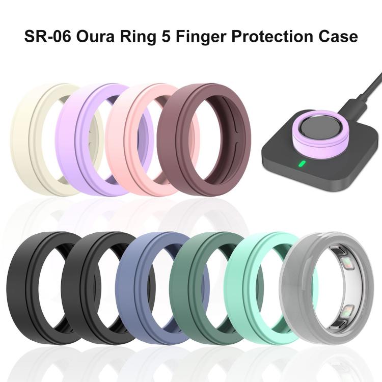 xDfind For Oura Ring5 Smart Ring Silicone Cover, S