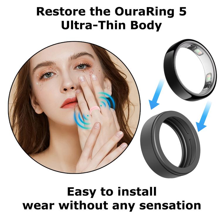 xDfind For Oura Ring5 Smart Ring Silicone Cover, S