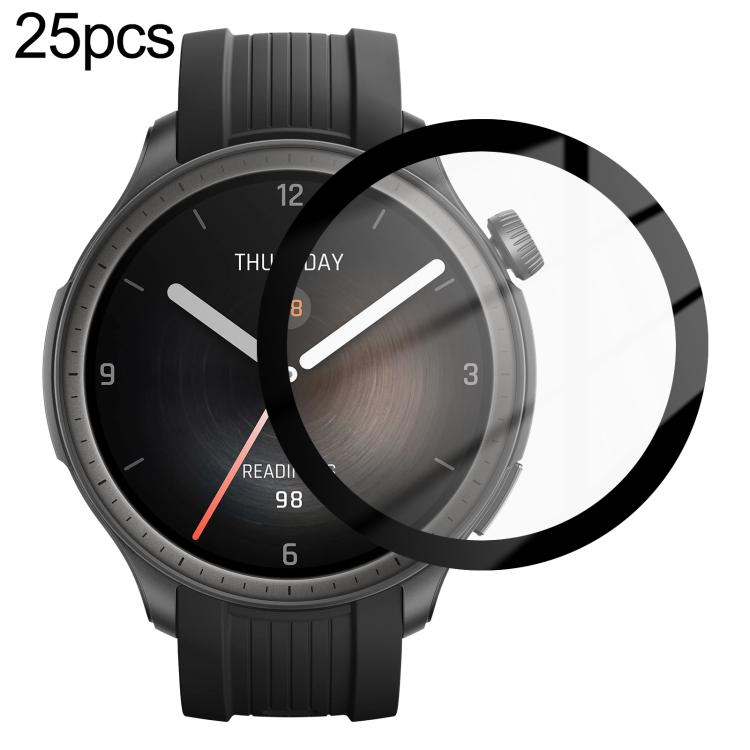 25pcs / Pack PMMA Composite Soft Screen Protector Film Bulk Pack - No Retail Box, For Amazfit Bip 6, For Amazfit Active 2, For Amazfit Balance