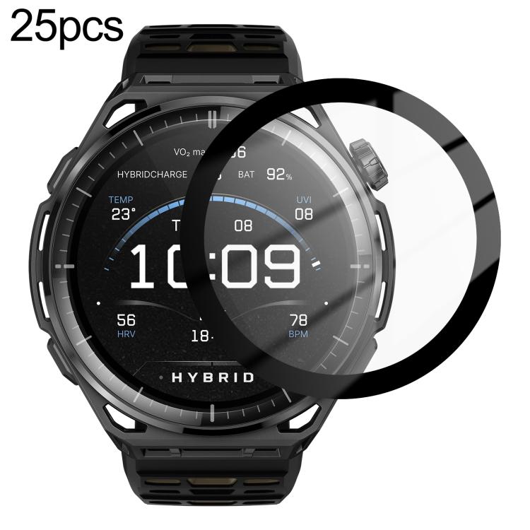 25pcs / Pack PMMA Composite Soft Screen Protector Film Bulk Pack - No Retail Box, For Amazfit Balance 3, For Amazfit Bip Max, For Amazfit Active Max, For Amazfit T-Rex 3 Pro 44mm, For Amazfit T-Rex 3 Pro 48mm