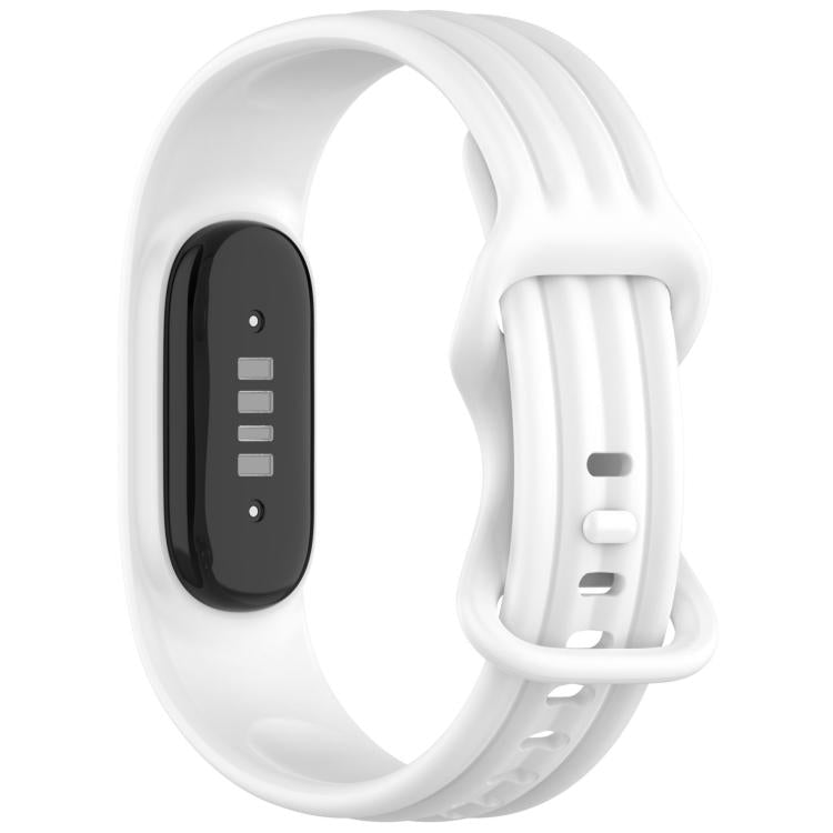 xDfind Integrated Solid Color Butterfly Buckle Silicone Watch Band, For Google Fitbit Air