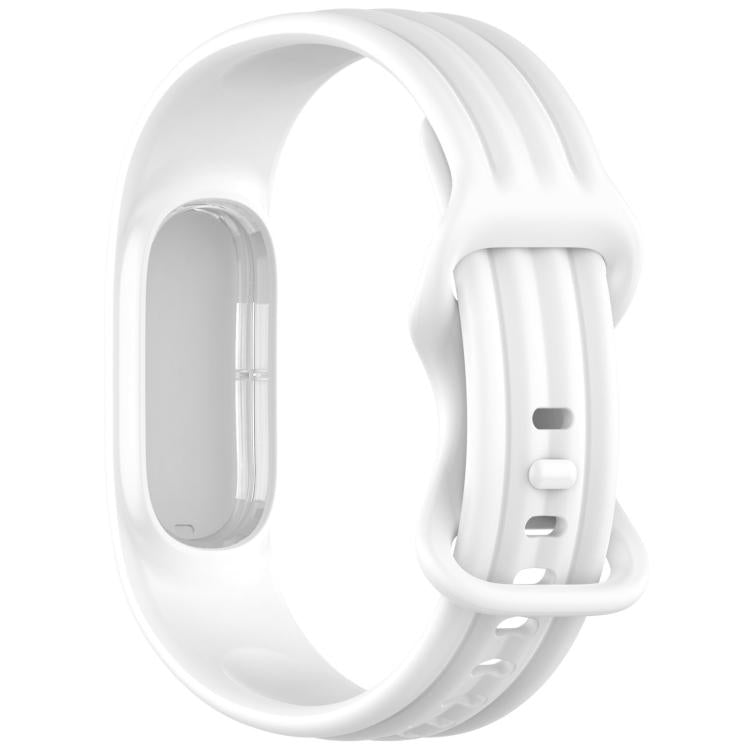 xDfind Integrated Solid Color Butterfly Buckle Silicone Watch Band, For Google Fitbit Air