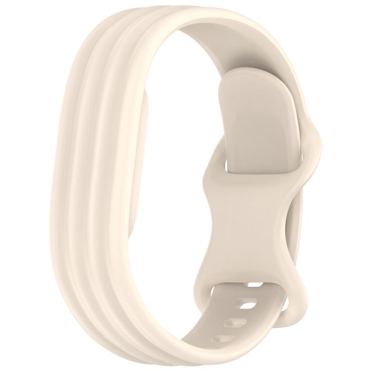 xDfind Integrated Solid Color Butterfly Buckle Silicone Watch Band, For Google Fitbit Air