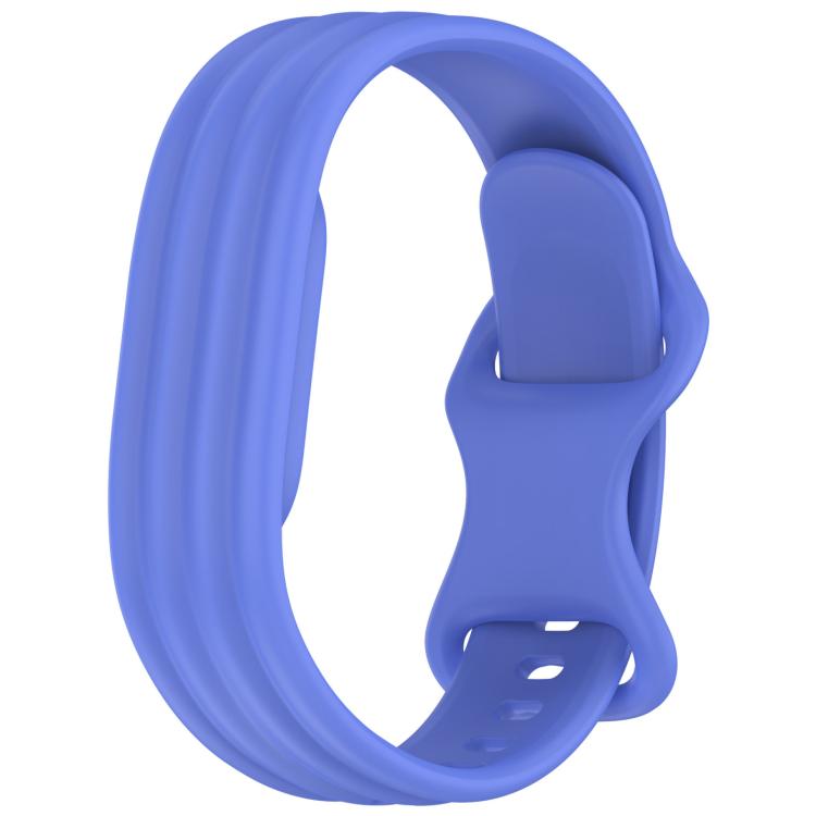 xDfind Integrated Solid Color Butterfly Buckle Silicone Watch Band, For Google Fitbit Air