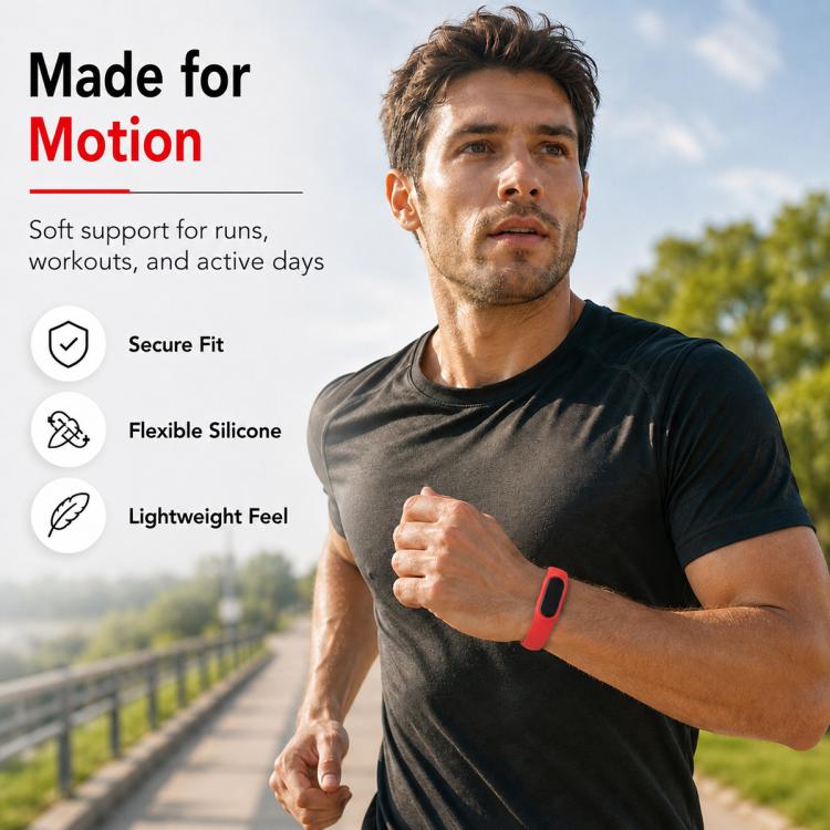 xDfind Integrated Color Blocked Silicone Watch Band, For Google Fitbit Air