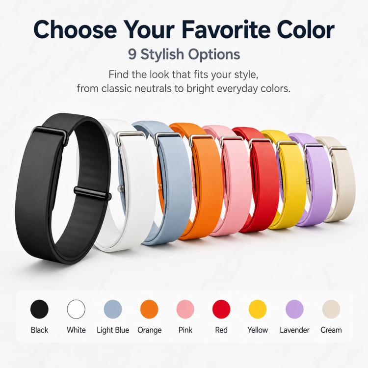 xDfind Solid Color Silicone Loop Watch Band, For Google Fitbit Air