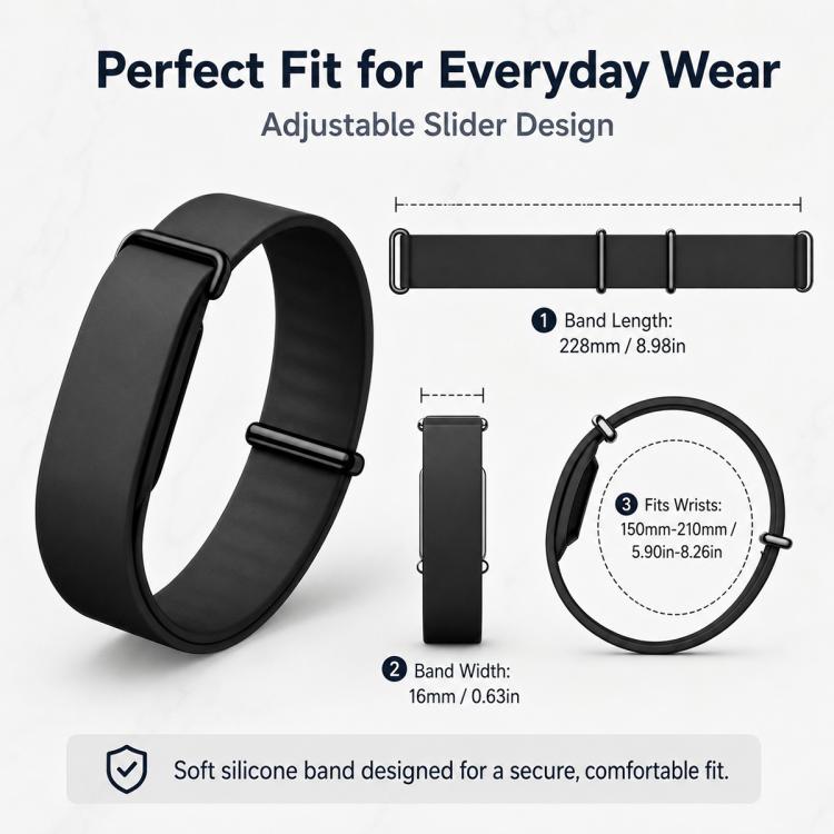 xDfind Solid Color Silicone Loop Watch Band, For Google Fitbit Air