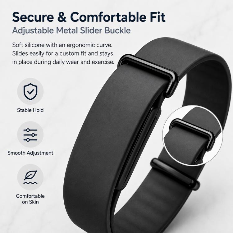 xDfind Solid Color Silicone Loop Watch Band, For Google Fitbit Air