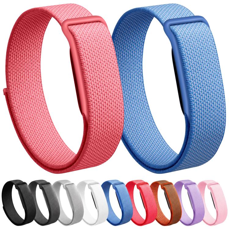 xDfind Woven Nylon Loop Hook and Loop Fastener Watch Band, For Google Fitbit Air