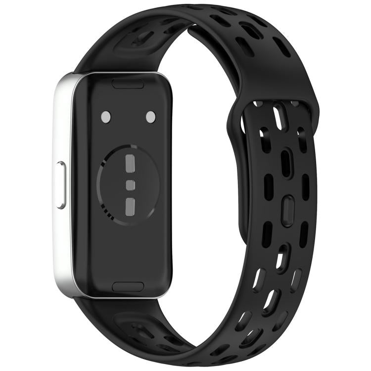xDfind Honeycomb Breathable Silicone Watch Band, For Huawei Band 11 Pro / 11 Pro NFC / 11