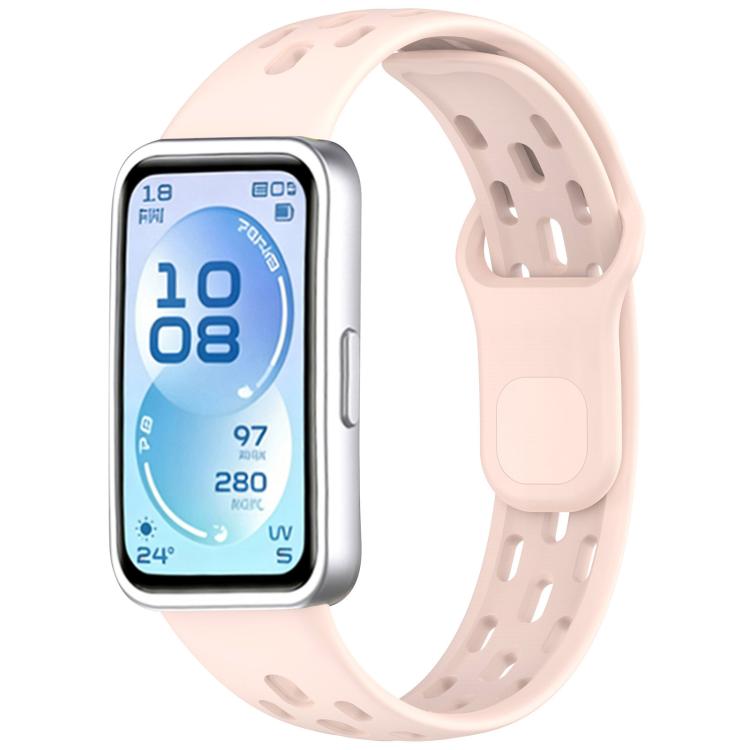 xDfind Honeycomb Breathable Silicone Watch Band, For Huawei Band 11 Pro / 11 Pro NFC / 11