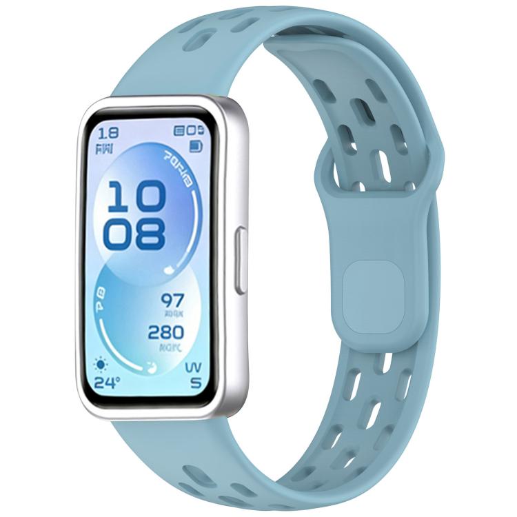 xDfind Honeycomb Breathable Silicone Watch Band, For Huawei Band 11 Pro / 11 Pro NFC / 11