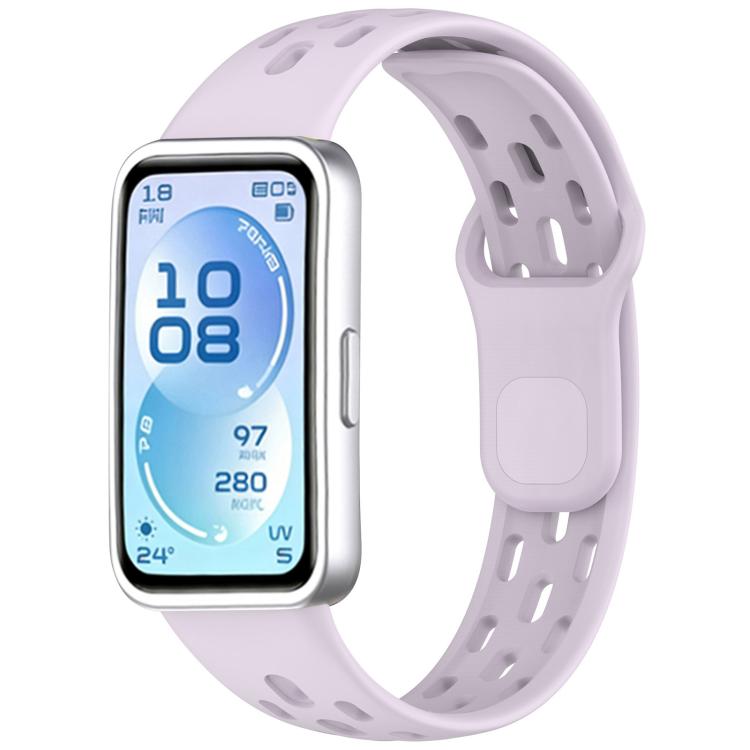 xDfind Honeycomb Breathable Silicone Watch Band, For Huawei Band 11 Pro / 11 Pro NFC / 11