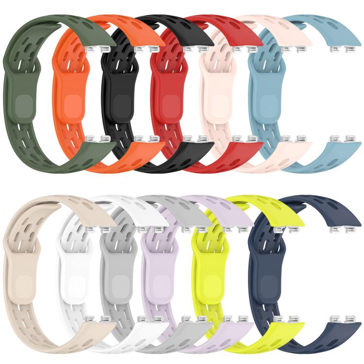 xDfind Honeycomb Breathable Silicone Watch Band, For Huawei Band 11 Pro / 11 Pro NFC / 11