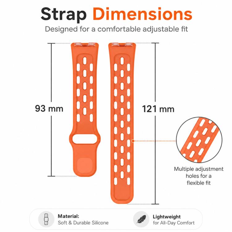 xDfind Honeycomb Breathable Silicone Watch Band, For Huawei Band 11 Pro / 11 Pro NFC / 11