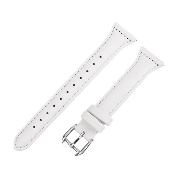 xDfind Universal Straight Lug Ends Slim Waist Vegan Leather Watch Band, 22mm
