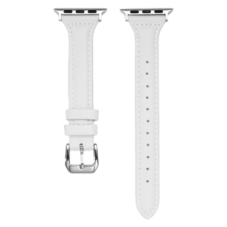 xDfind Slim Waist Vegan Leather Watch Band, For Apple Watch 42mm / 41mm / 40mm / 38mm