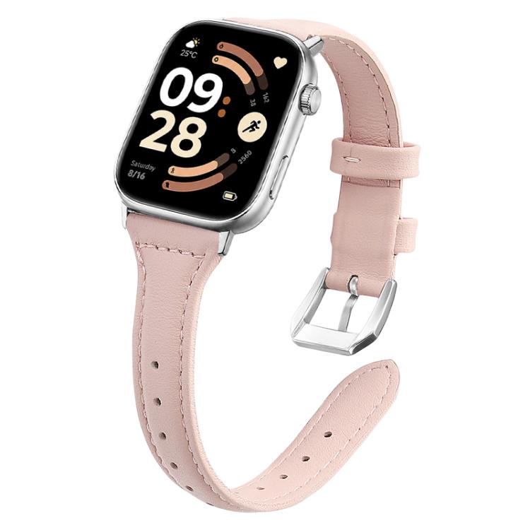 xDfind Slim Waist Vegan Leather Watch Band, For Xiaomi Band 10 Pro / Redmi Watch 6 / 5