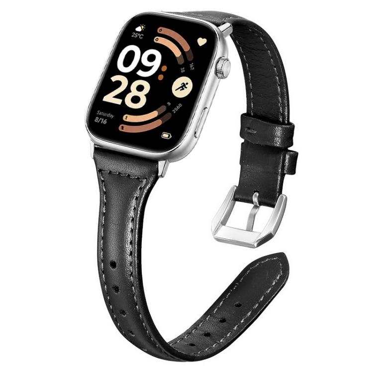 xDfind Slim Waist Vegan Leather Watch Band, For Xiaomi Band 10 Pro / Redmi Watch 6 / 5