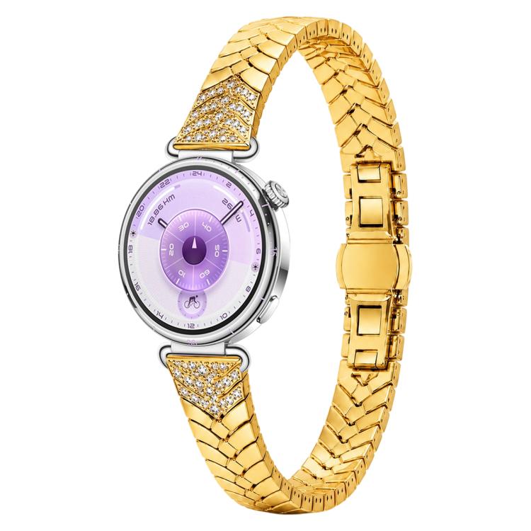 xDfind Double Folding Butterfly Clasp Metal Watch Band, For Huawei Watch GT 7 / 6 / 5 / 4 41mm