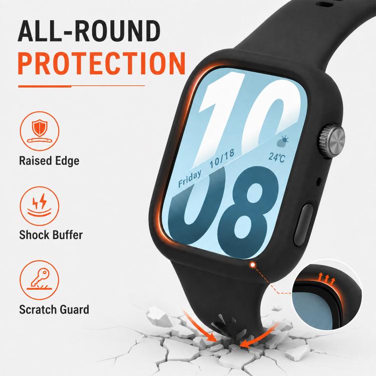 xDfind Solid Color Silicone Watch Case, For Honor Watch X5i