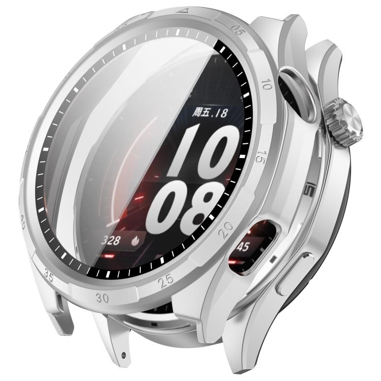 xDfind Tempered Film Integrated PC Watch Protective Case with Scale, For Honor Watch 6 Plus / Watch 6