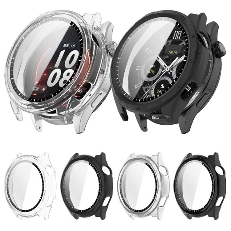 xDfind Tempered Film Integrated PC Watch Protective Case with Scale, For Honor Watch 6 Plus / Watch 6