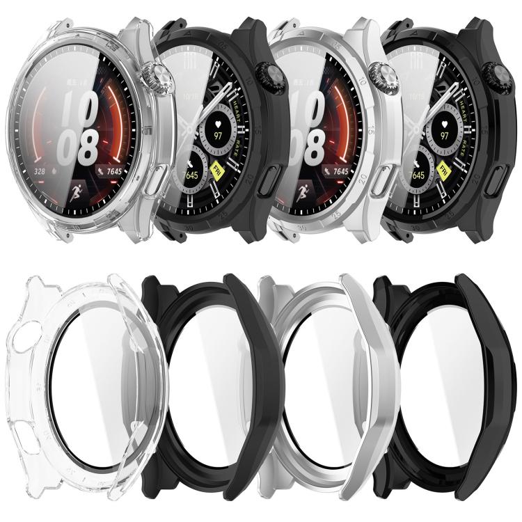 xDfind Tempered Film Integrated PC Watch Protective Case with Scale, For Honor Watch 6 Plus / Watch 6