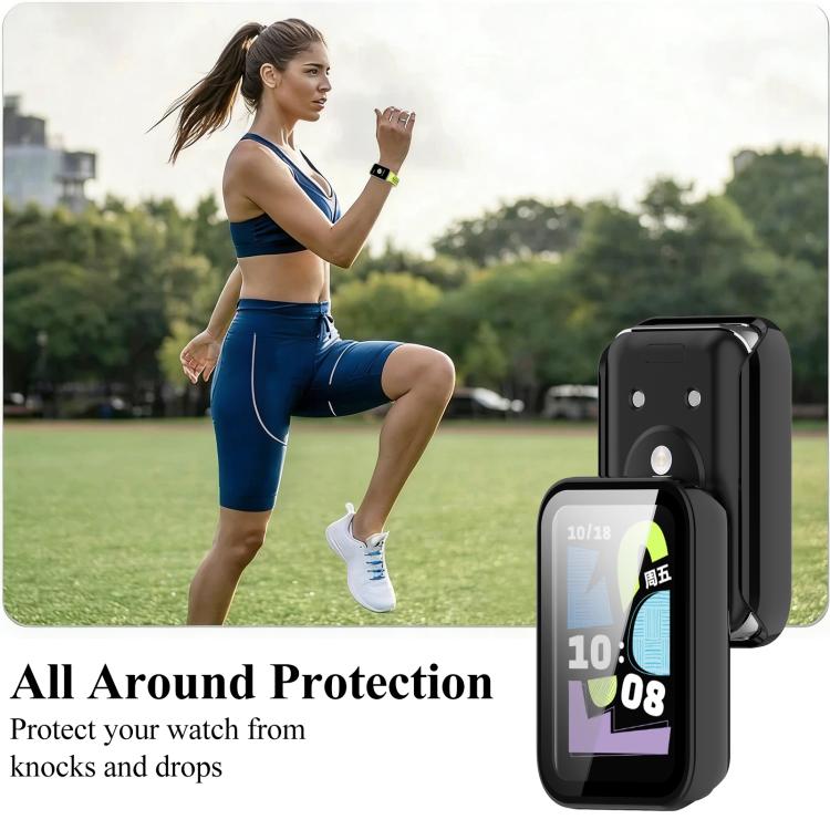 xDfind Tempered Film Integrated PC Watch Protective Case, For Honor Band 11 Pro