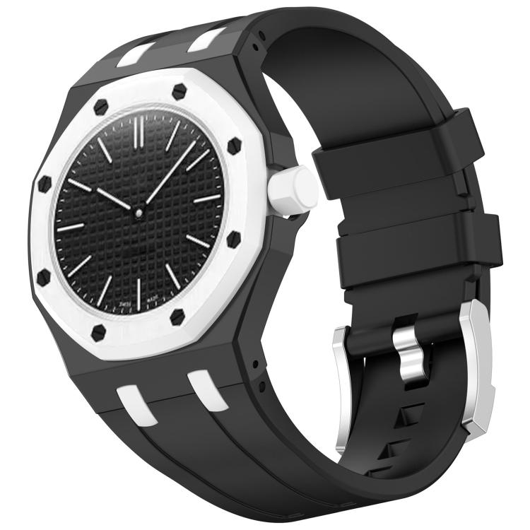 xDfind 3 Oclock Crown Integrated Silicone Pocket Watch Band, 3 Oclock Crown