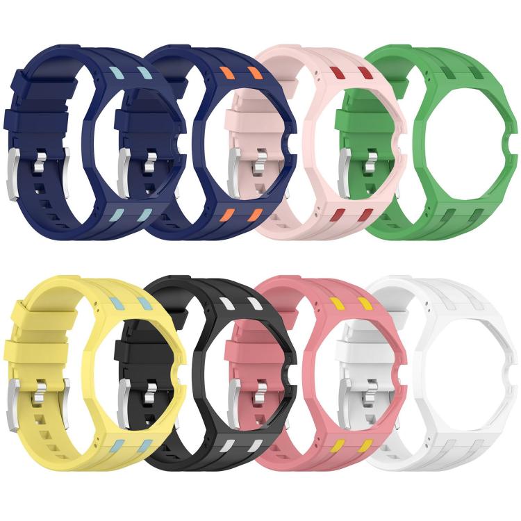 xDfind 3 Oclock Crown Integrated Silicone Pocket Watch Band, 3 Oclock Crown