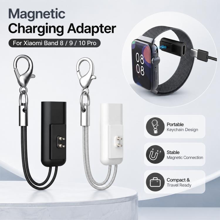xDfind Magnetic Charging Adapter, For Xiaomi Band 10 Pro / Redmi Watch 6 / 5