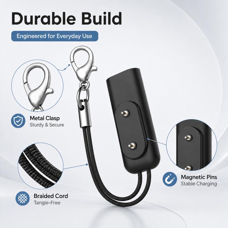 xDfind Magnetic Charging Adapter, For Huawei Band 10 / 9 / 8