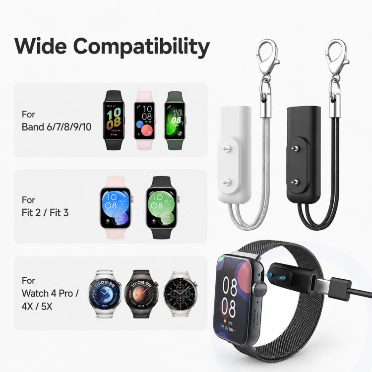 xDfind Magnetic Charging Adapter, For Huawei Band 10 / 9 / 8