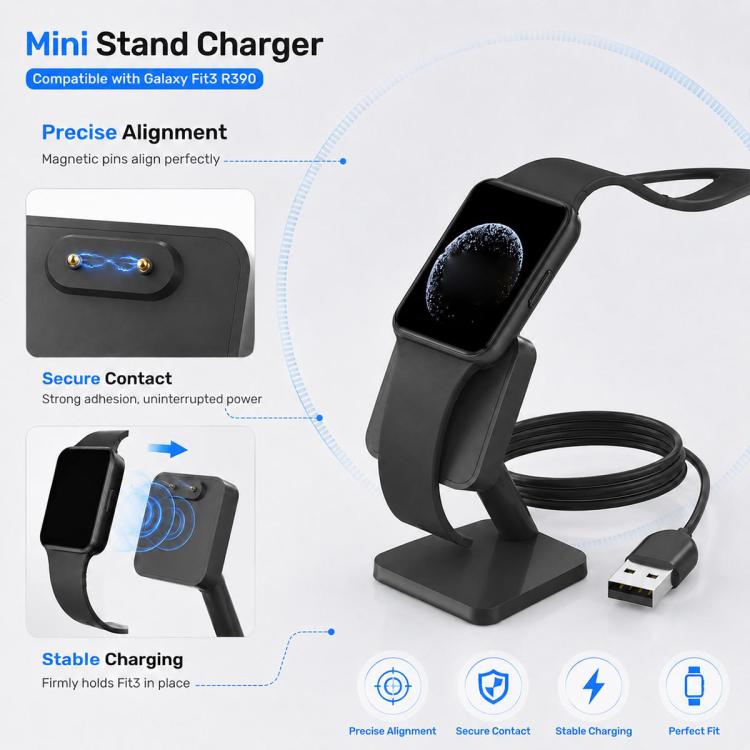 xDfind Smart Band Mini Charging Holder, For Galaxy Fit3 R390