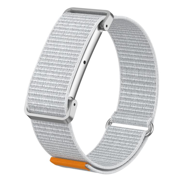 xDfind Metal Case Integrated Feather Yarn Breathable Nylon Watch Band, For Google Fitbit Air
