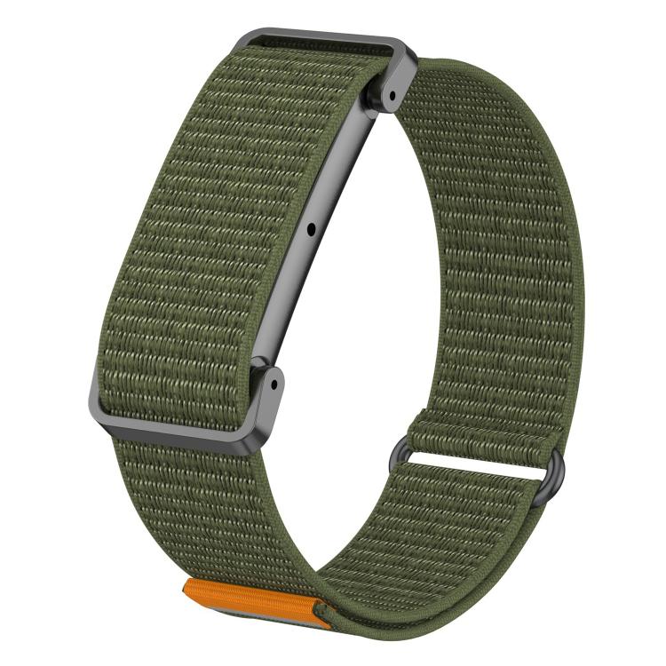 xDfind Metal Case Integrated Feather Yarn Breathable Nylon Watch Band, For Google Fitbit Air