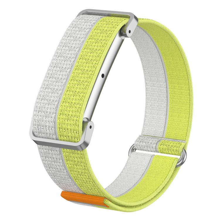 xDfind Metal Case Integrated Feather Yarn Breathable Nylon Watch Band, For Google Fitbit Air