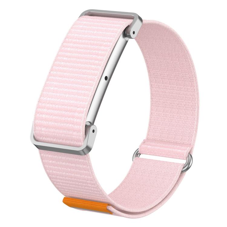 xDfind Metal Case Integrated Feather Yarn Breathable Nylon Watch Band, For Google Fitbit Air