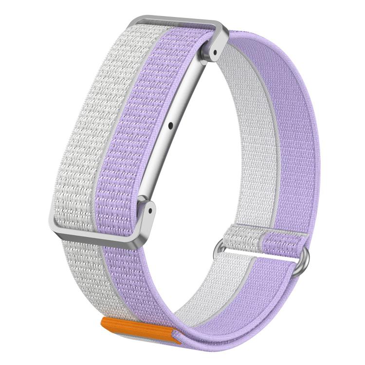 xDfind Metal Case Integrated Feather Yarn Breathable Nylon Watch Band, For Google Fitbit Air