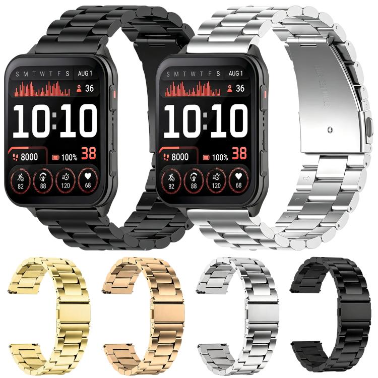 xDfind Three Beads Stainless Steel Watch Band, For Garmin Venu X1