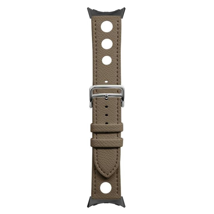 xDfind Hole Palm Texture Vegan Leather Watch Band, For Google Pixel Watch 5 / 4 / 3 45mm