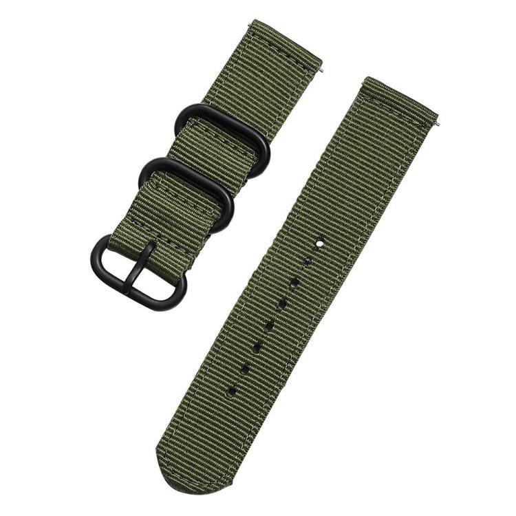 xDfind Ring Buckle Nylon Canvas Watch Band, For Garmin Venu X1