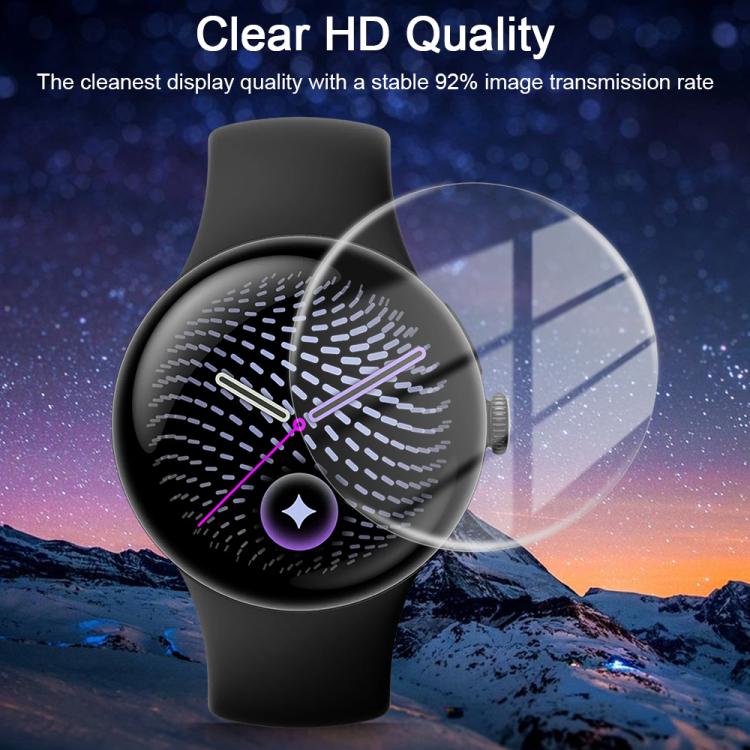 5 PCS/Pack xDfind Soft Hydrogel Film Full Cover Front Protector, For Google Pixel Watch 5 41mm, For Google Pixel Watch 5 45mm