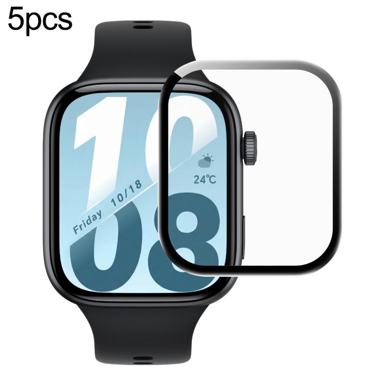 5 PCS/Pack xDfind Curved 3D Composite Material Soft Film Screen Protector, For Honor Watch X5i