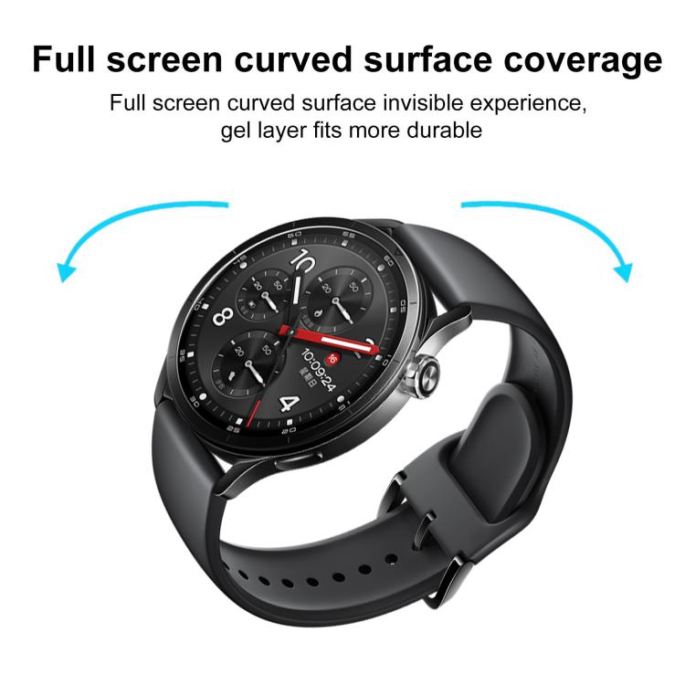 5 PCS/Pack xDfind Curved 3D Composite Material Soft Film Screen Protector, For Xiaomi Watch S5 46mm