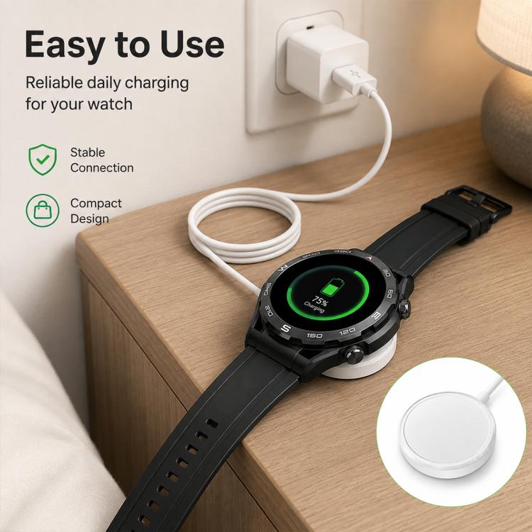 xDfind USB-A Interface Watch Magnetic Charging Cable, Length: 70cm, For Xiaomi Haylou Watch R8